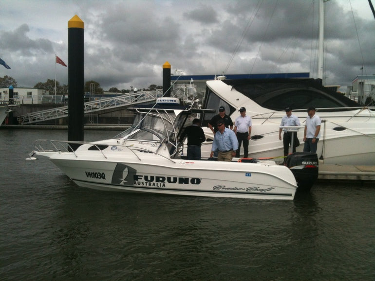 JN Taylor – WASSP install - 6m trailerboat