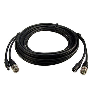 BNC Male to Male w/2.1mm Power Cable Male/ Female - 75W Cable